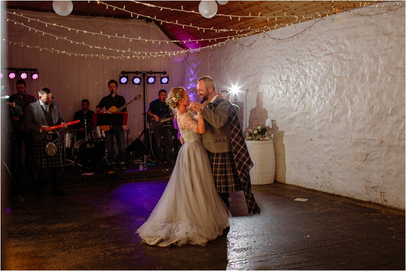 dalduff farm wedding ayrshire barn venues scotland