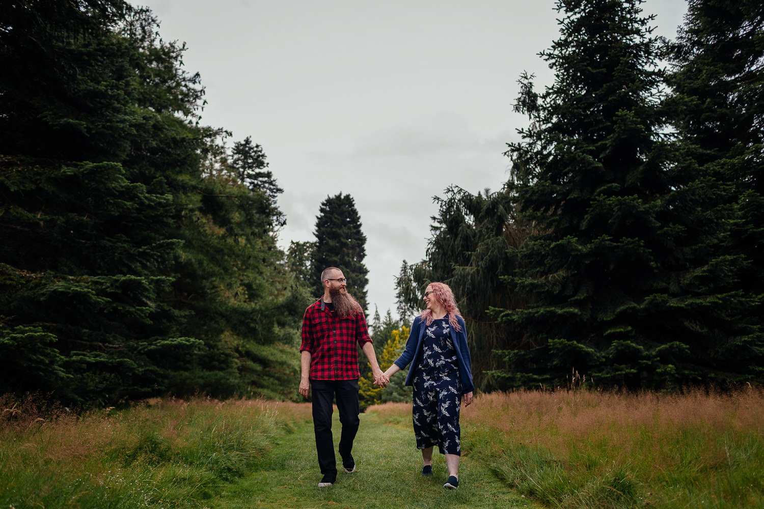 Perth Scone palace couples shoot in woods
